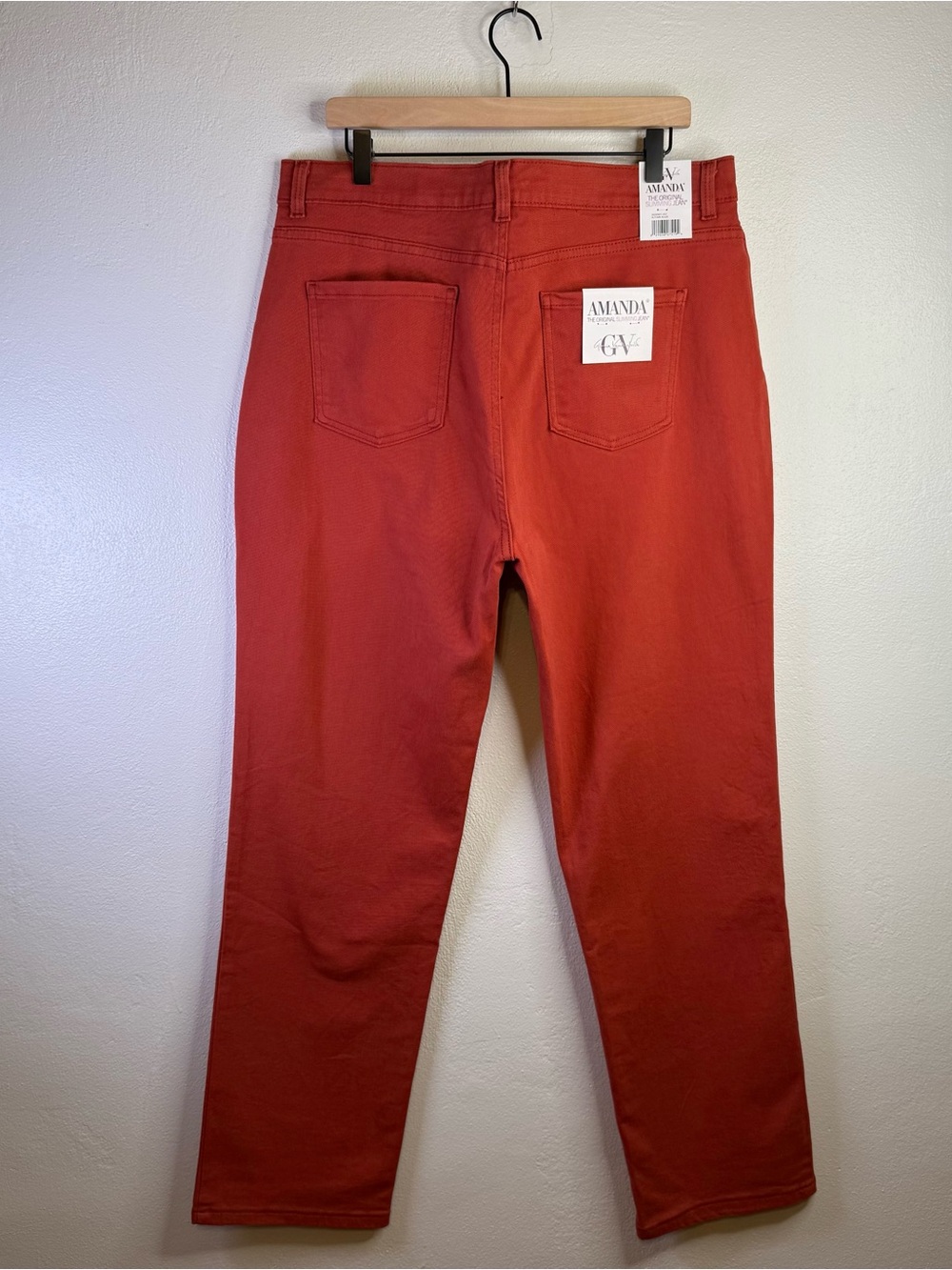 Gloria Vanderbilt Amanda Classic Rise Jeans in Autumn Blaze Women’s Size 18 - Picture 3 of 15